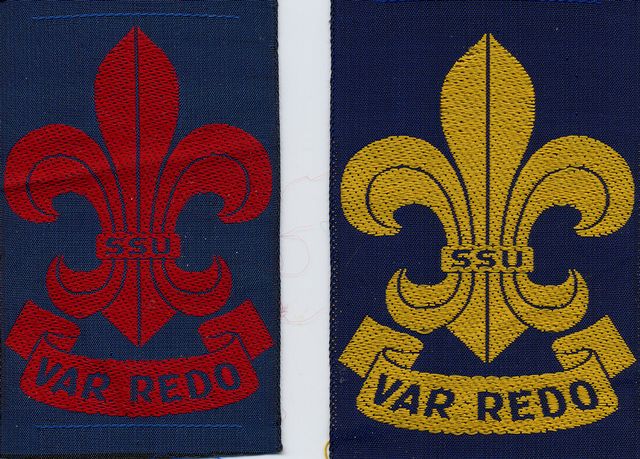 vandrarscout och mästarscout märke.jpg vandrarscout och mästarscout märke.jpg