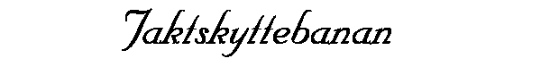 Jaktskyttebanan