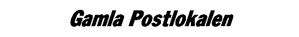 Gamla Postlokalen